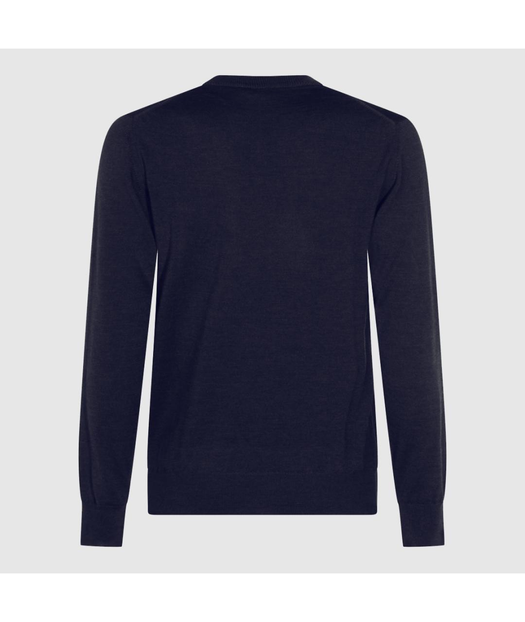 ALTEA Синий шерстяной джемпер / свитер, фото 2