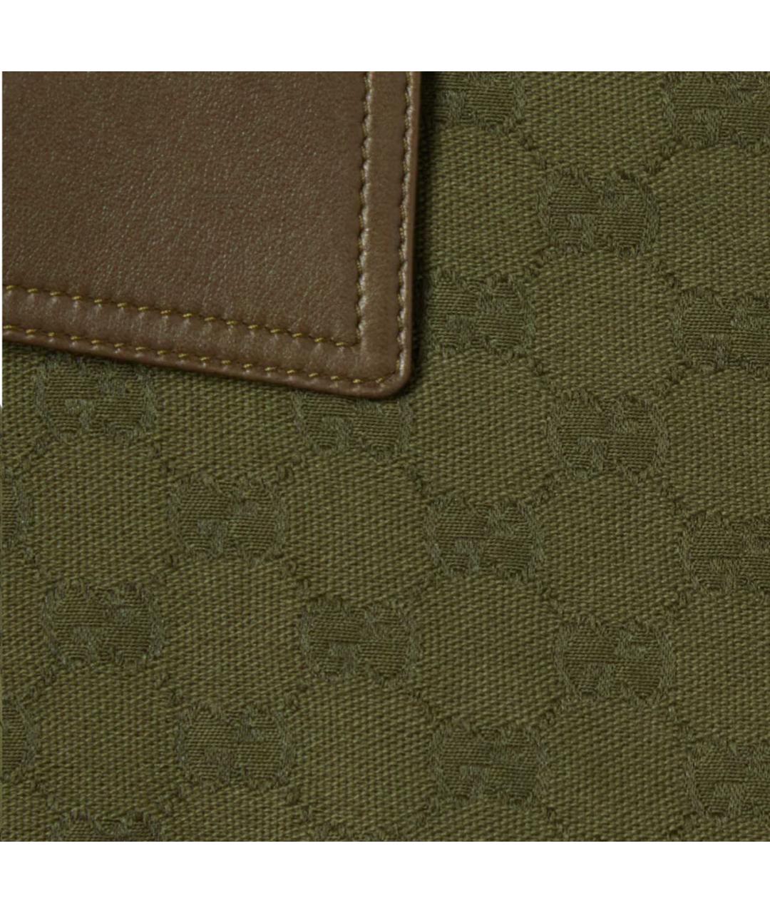 GUCCI Зеленая хлопковая куртка, фото 6
