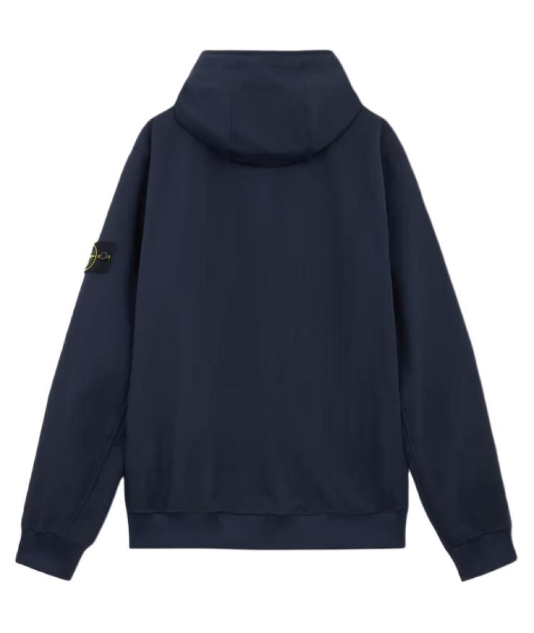 STONE ISLAND Темно-синяя куртка, фото 2