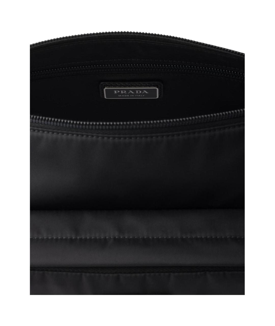 PRADA Черная сумка через плечо, фото 4