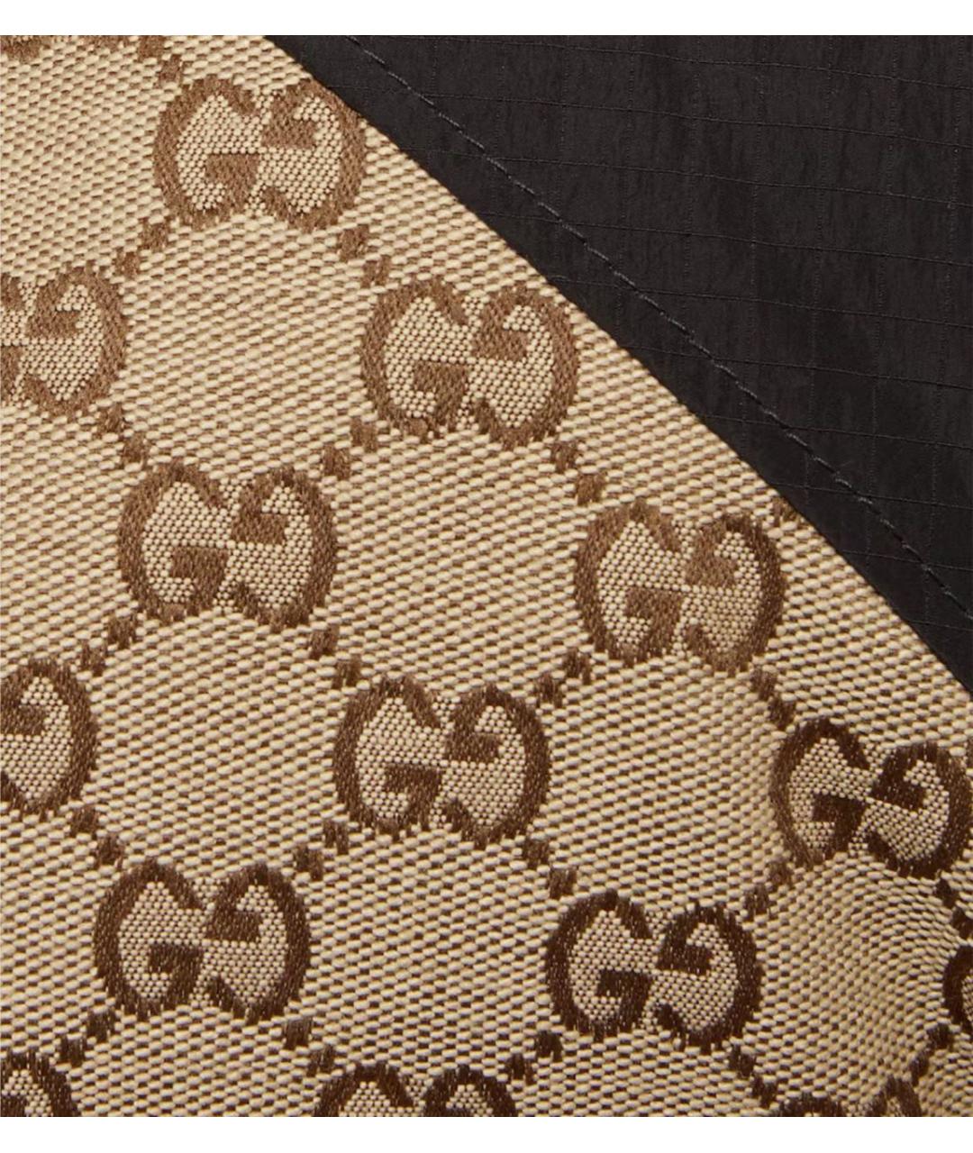 GUCCI Коричневая хлопковая куртка, фото 4