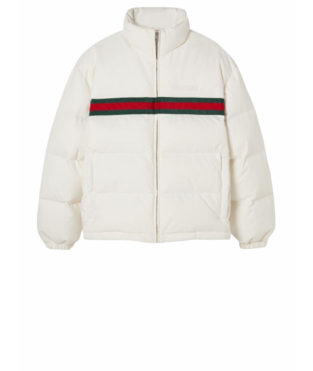 GUCCI Белая полиэстеровая куртка, фото 1
