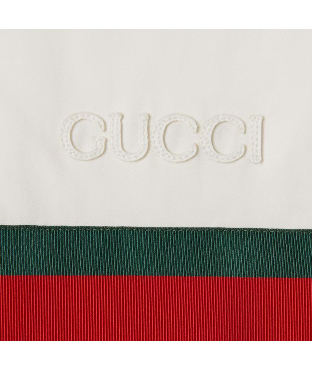 GUCCI Белая полиэстеровая куртка, фото 7