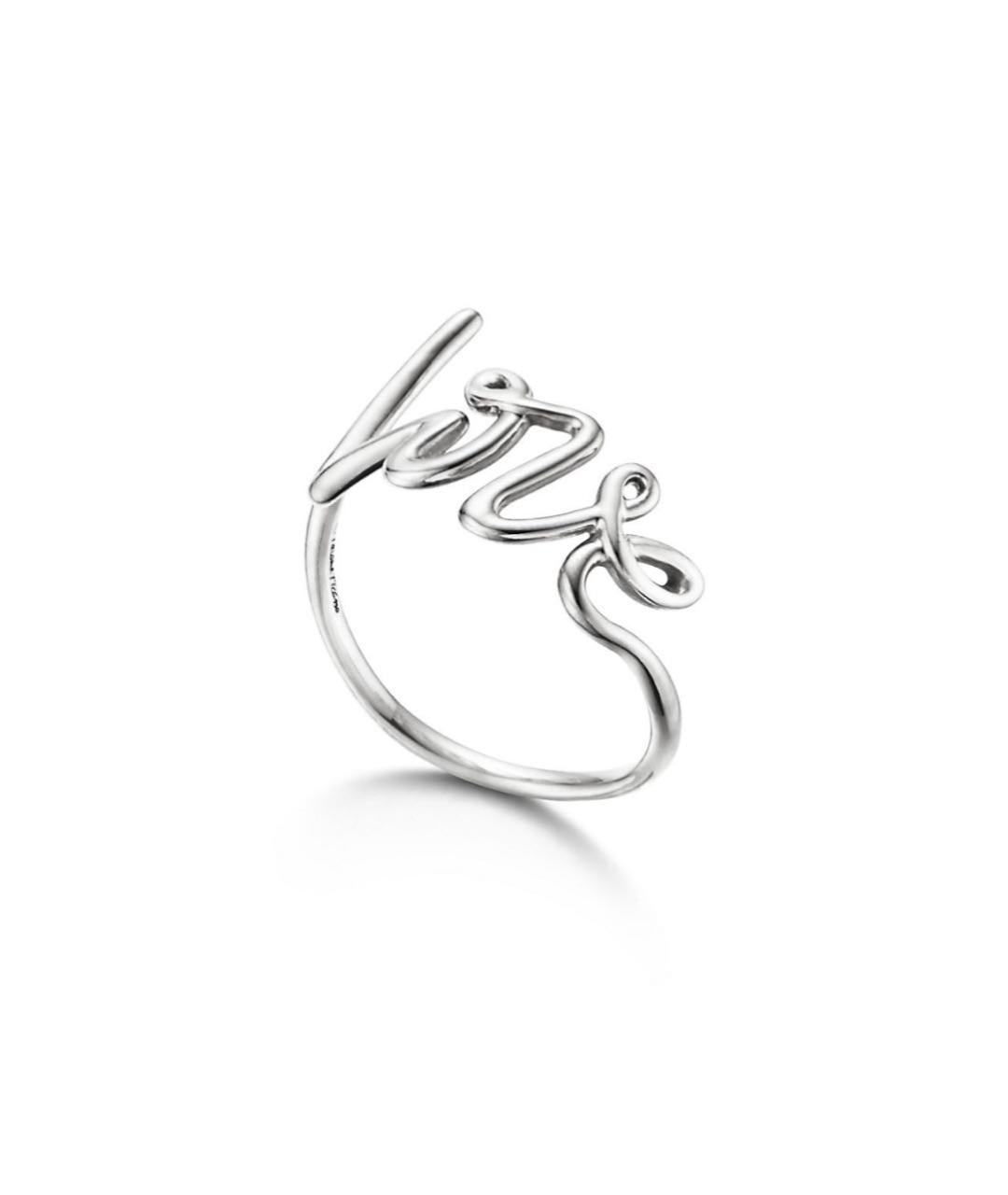 TIFFANY&CO Серебряное серебряное кольцо, фото 2