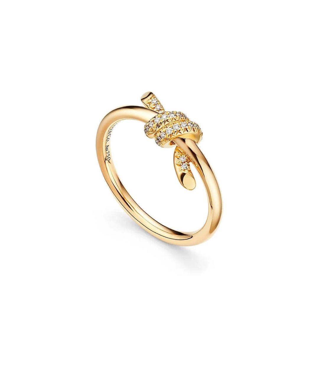 TIFFANY&CO Золотое кольцо из желтого золота, фото 2