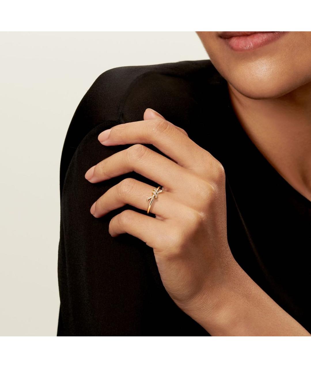 TIFFANY&CO Золотое кольцо из желтого золота, фото 5