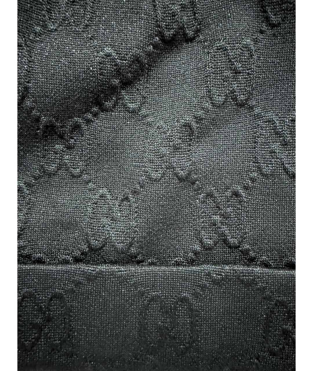 GUCCI Черная шапка, фото 4