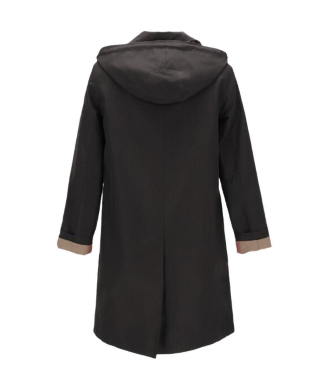 BURBERRY Черное пальто, фото 3