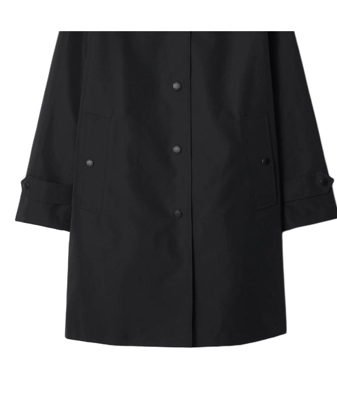 BURBERRY Черное пальто, фото 2