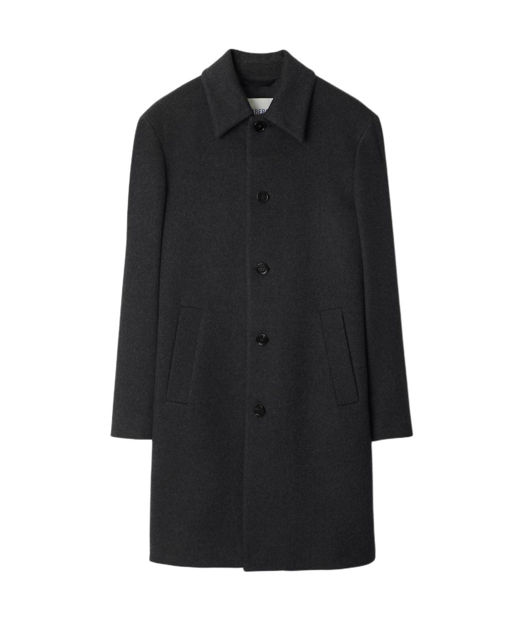 BURBERRY Серый тренч / плащ, фото 1