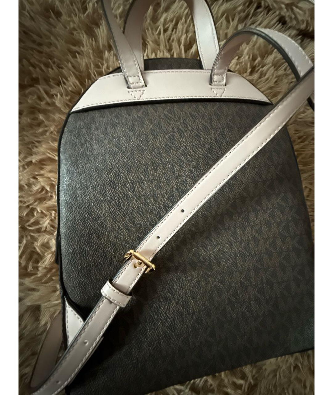 MICHAEL KORS Коричневый рюкзак, фото 3