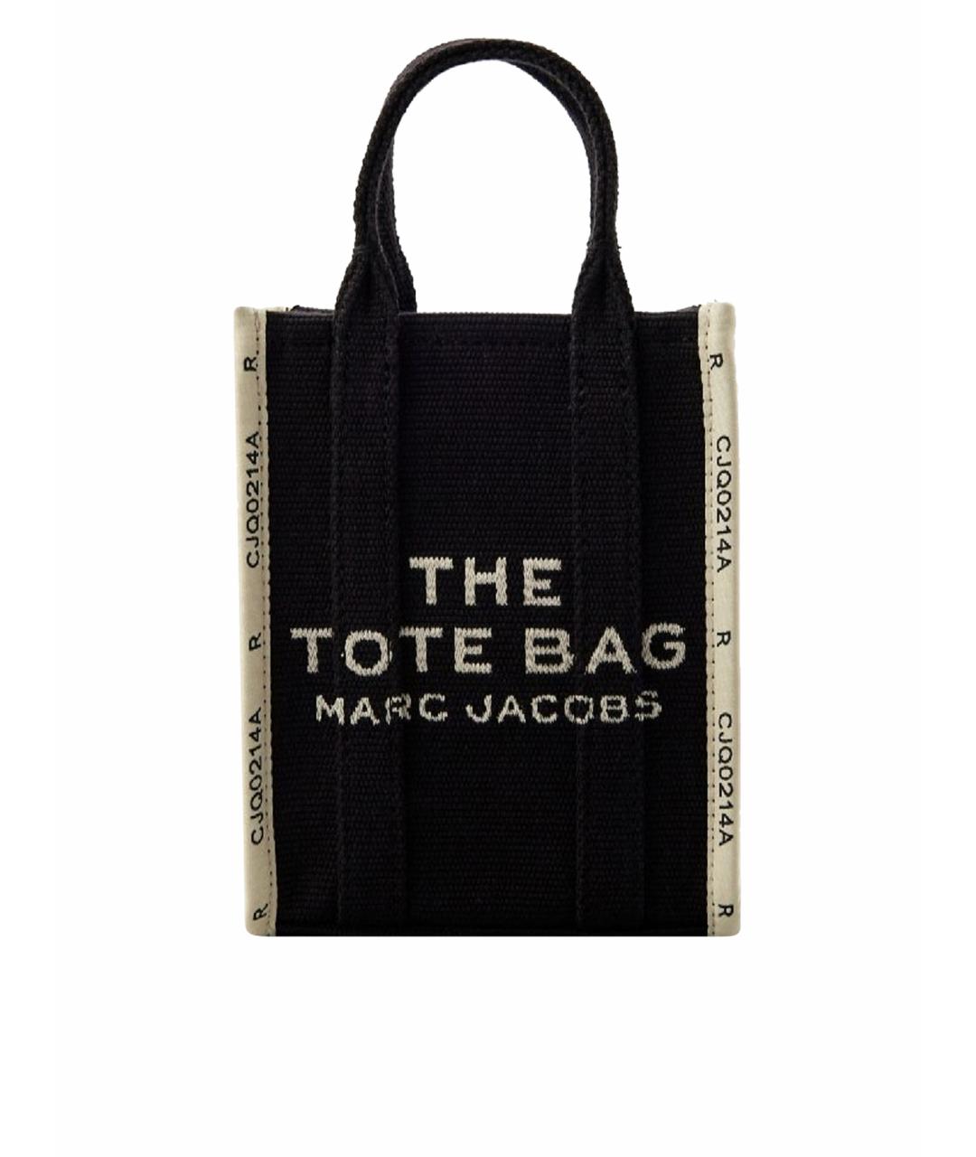 MARC JACOBS Черная хлопковая сумка через плечо, фото 1