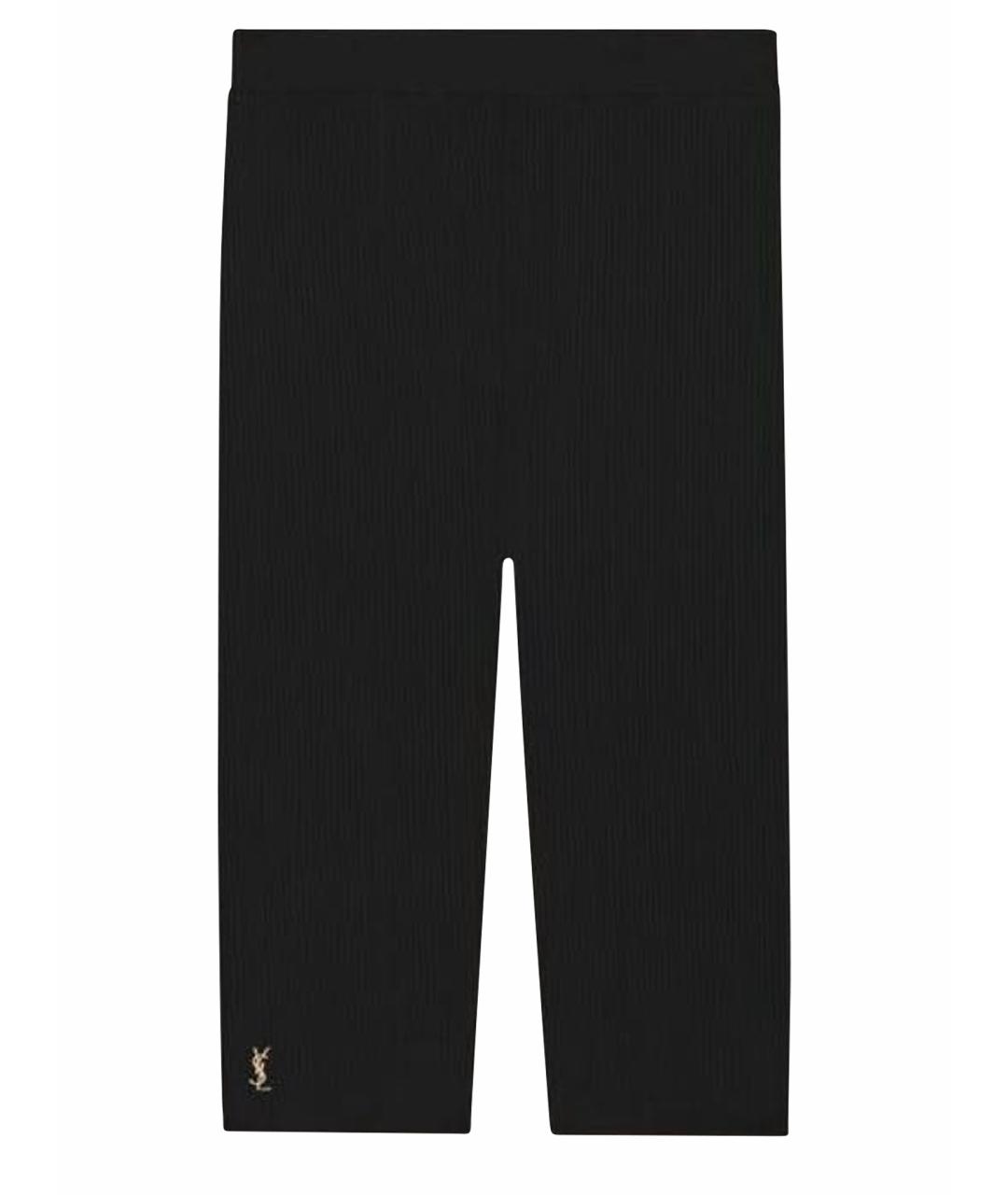 SAINT LAURENT Черные капри, фото 1