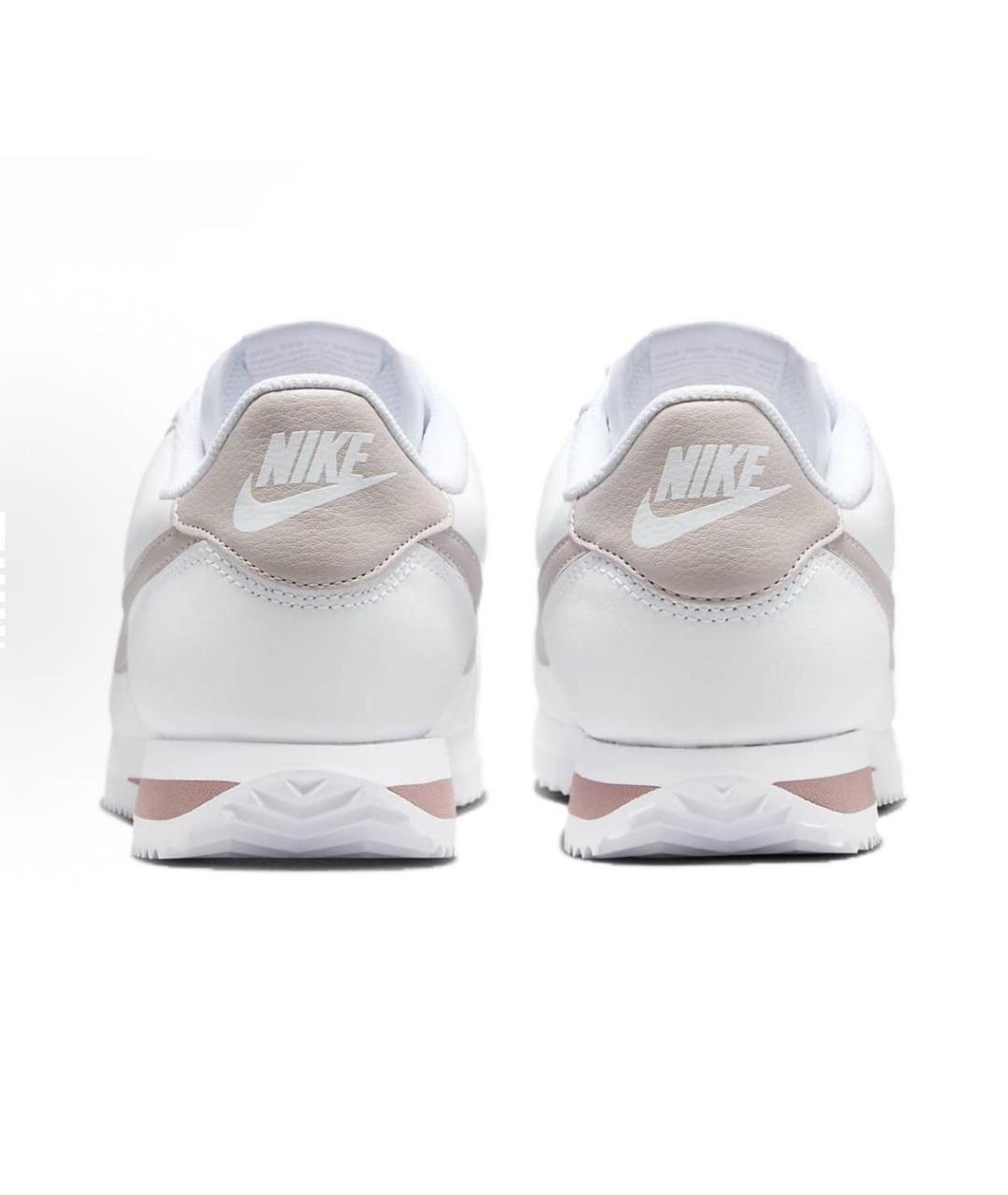 NIKE Белые кожаные кроссовки, фото 4