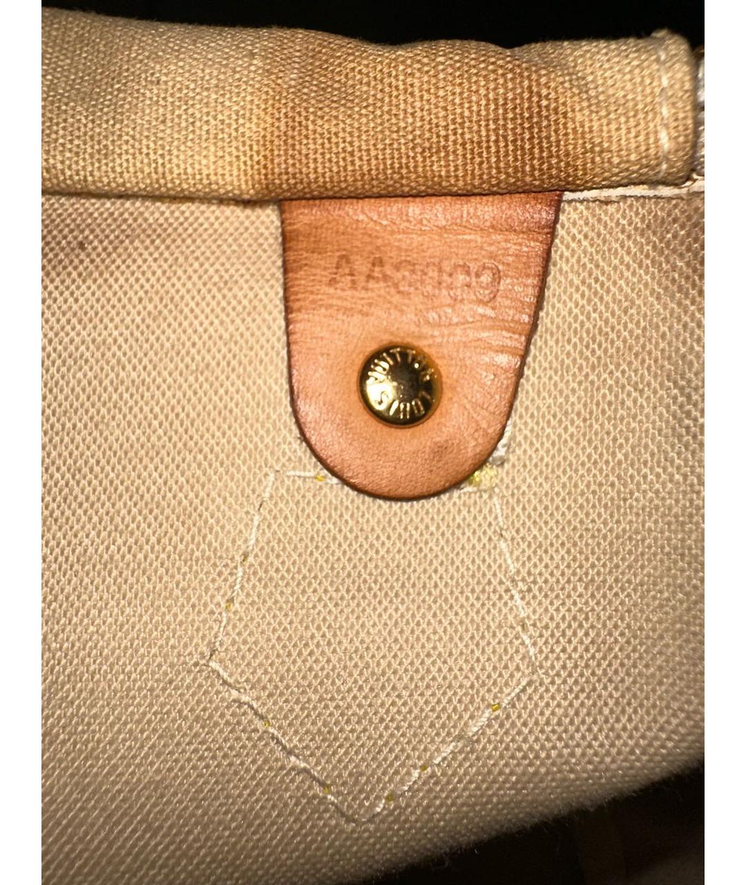 LOUIS VUITTON Белая сумка с короткими ручками, фото 7