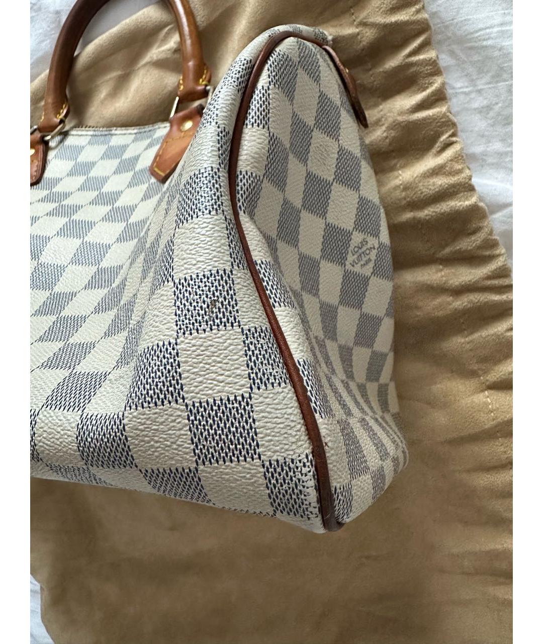 LOUIS VUITTON Белая сумка с короткими ручками, фото 2