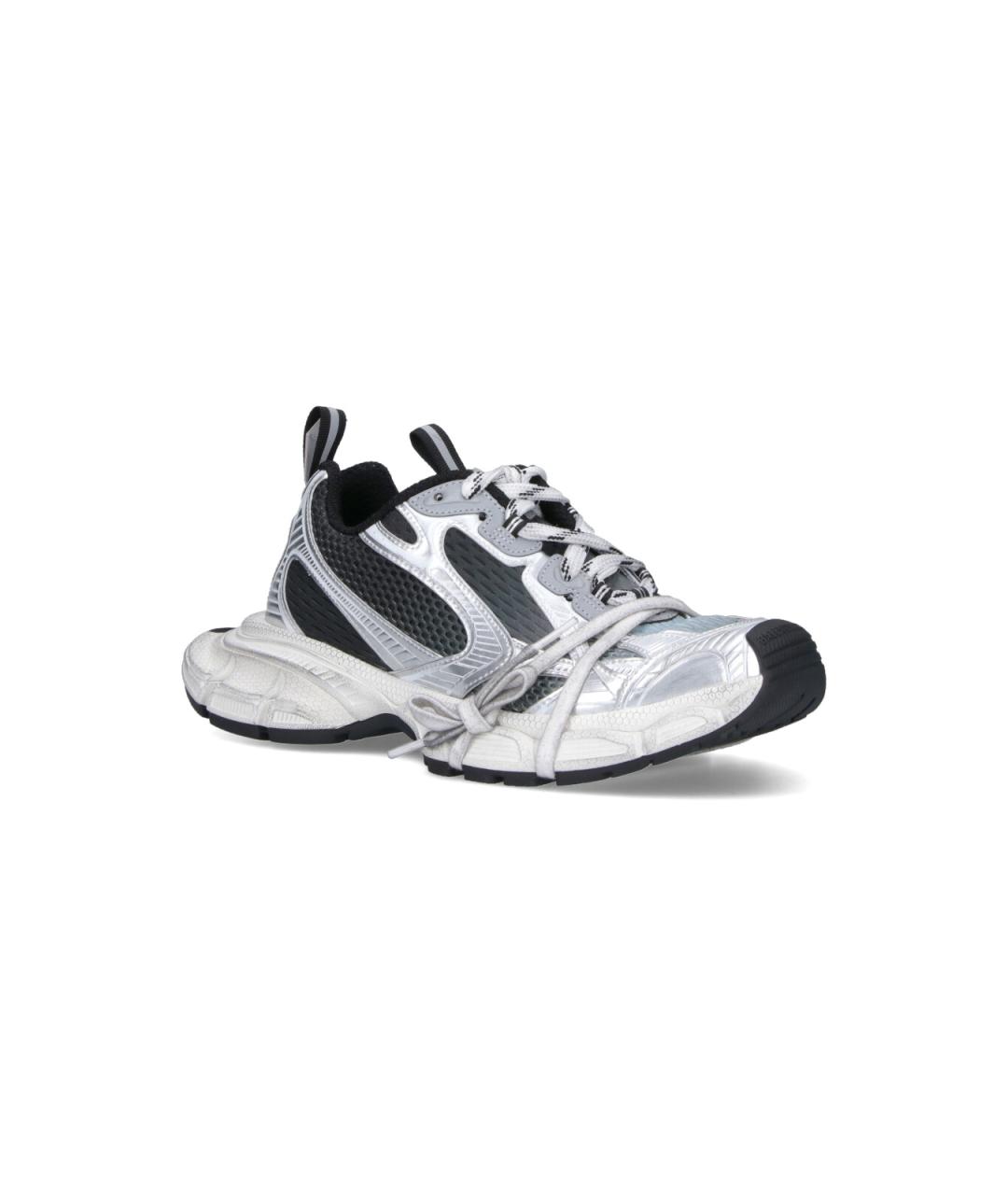 BALENCIAGA Мульти синтетические низкие кроссовки / кеды, фото 2