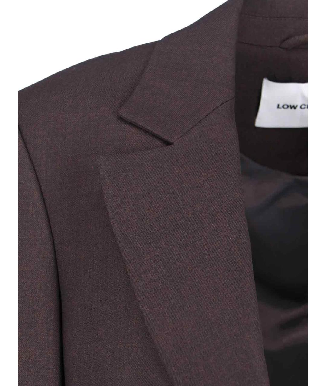 LOW CLASSIC Бордовый жакет/пиджак, фото 4