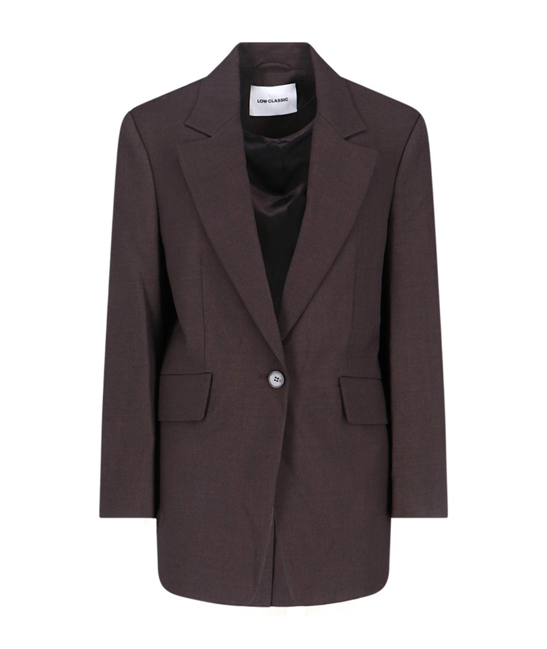LOW CLASSIC Бордовый жакет/пиджак, фото 1