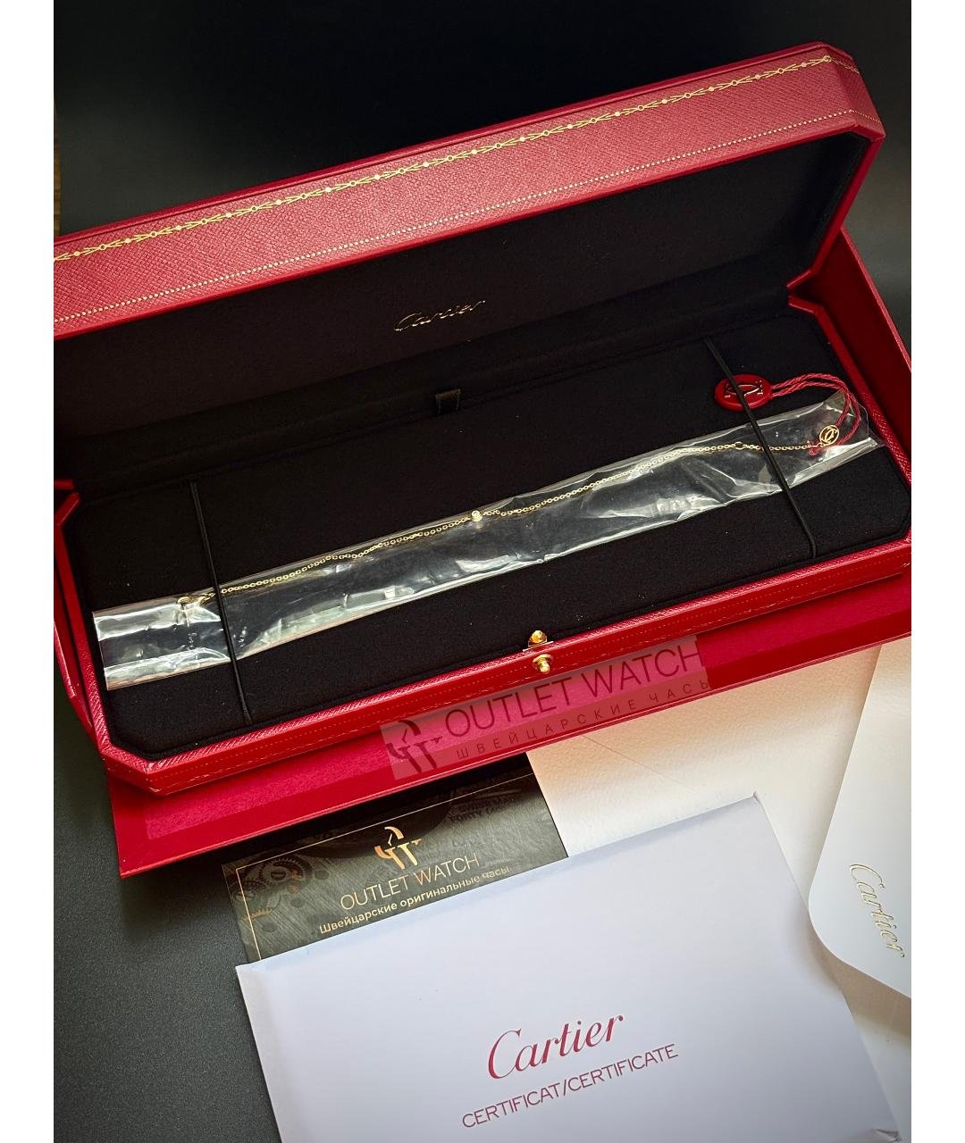 CARTIER Золотой браслет из желтого золота, фото 5