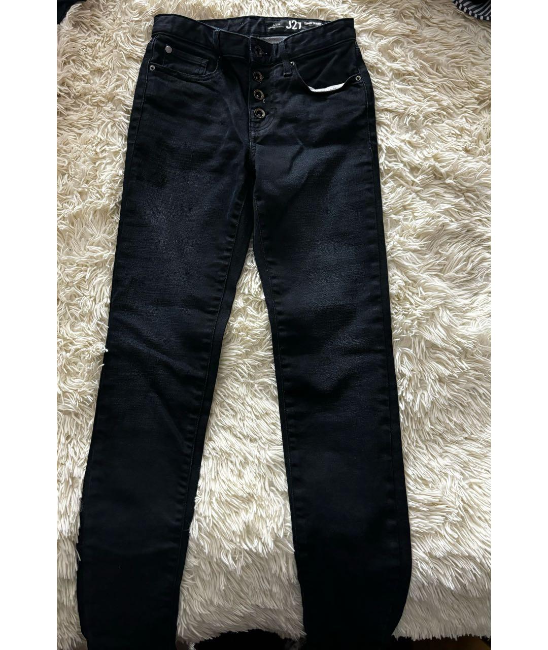 ARMANI EXCHANGE Антрацитовые хлопковые джинсы слим, фото 5