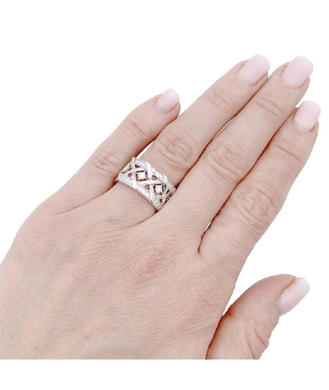 CHRISTIAN DIOR Серебряное кольцо из белого золота, фото 3