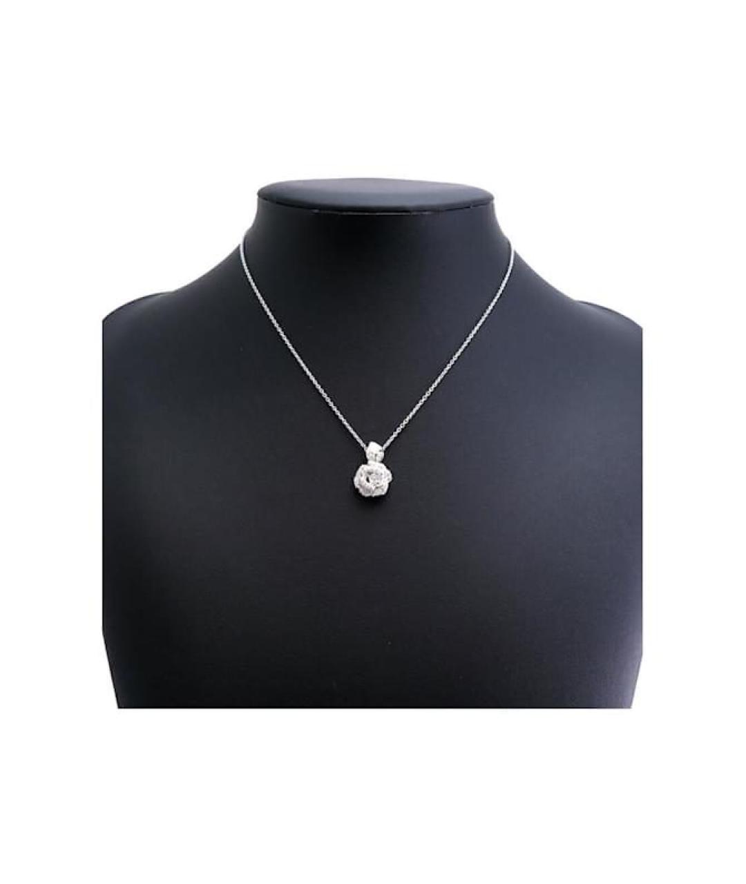 CHRISTIAN DIOR Серебряное колье из белого золота, фото 3