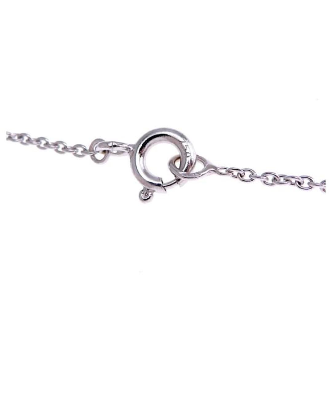 CHRISTIAN DIOR Серебряное колье из белого золота, фото 5
