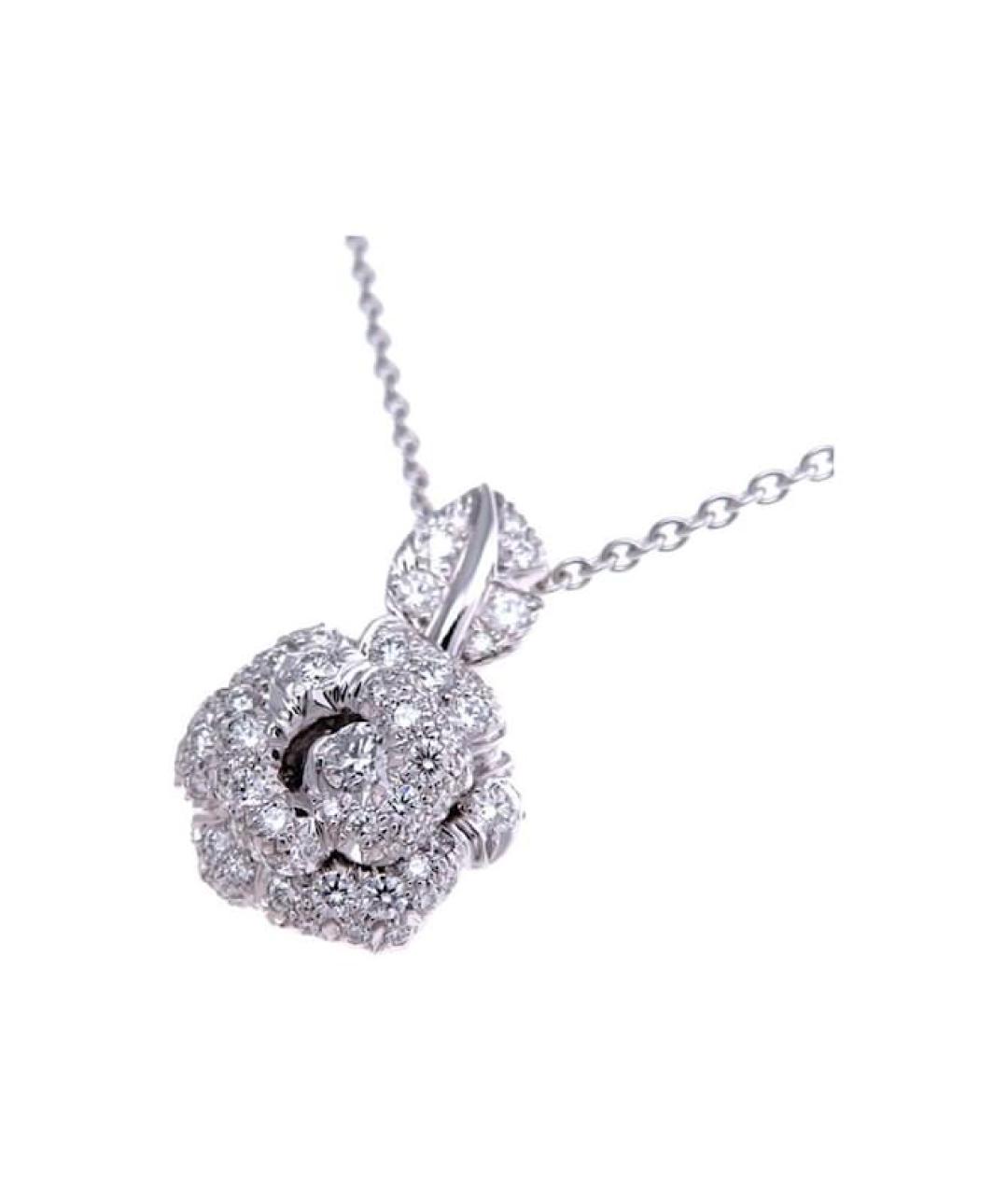 CHRISTIAN DIOR Серебряное колье из белого золота, фото 2