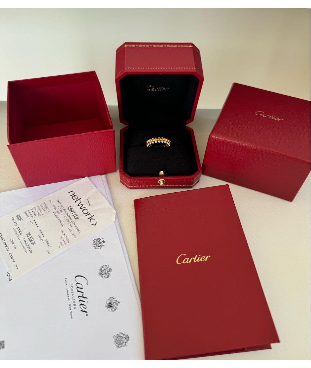 CARTIER Золотое кольцо из розового золота, фото 5