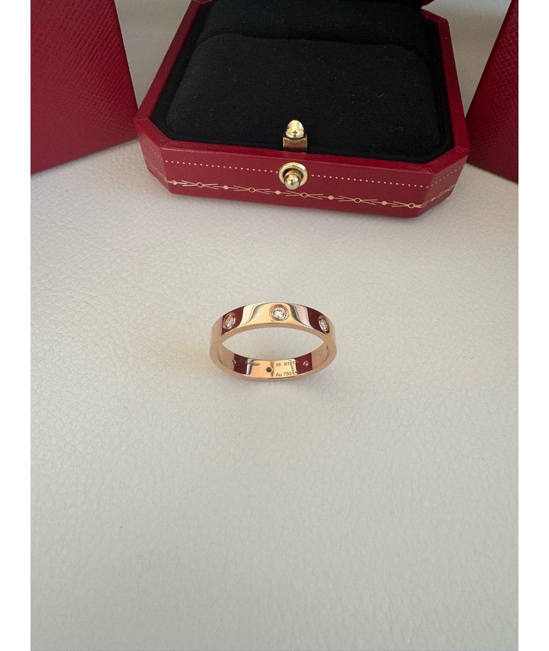 CARTIER Золотое кольцо из розового золота, фото 6