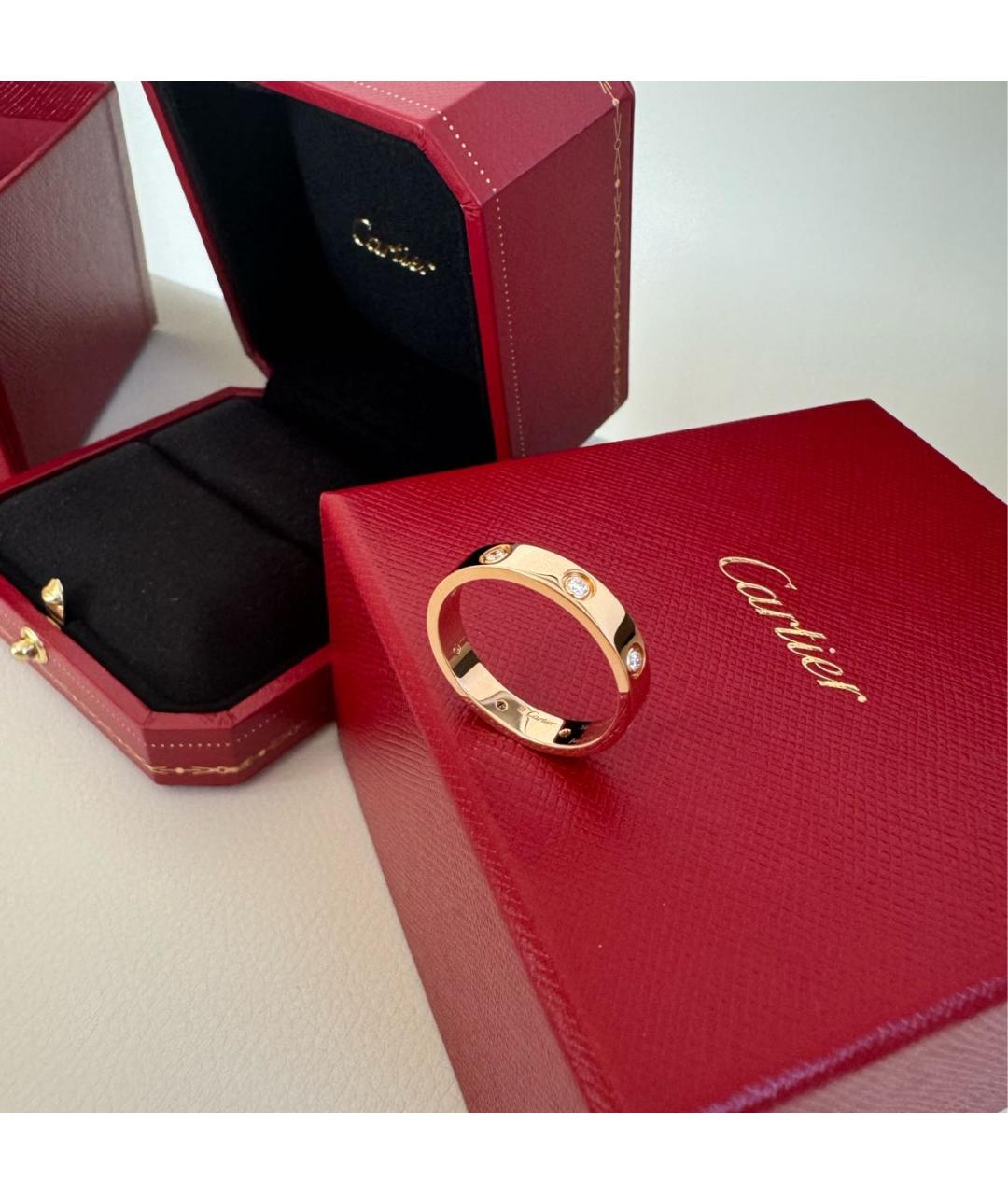 CARTIER Золотое кольцо из розового золота, фото 3
