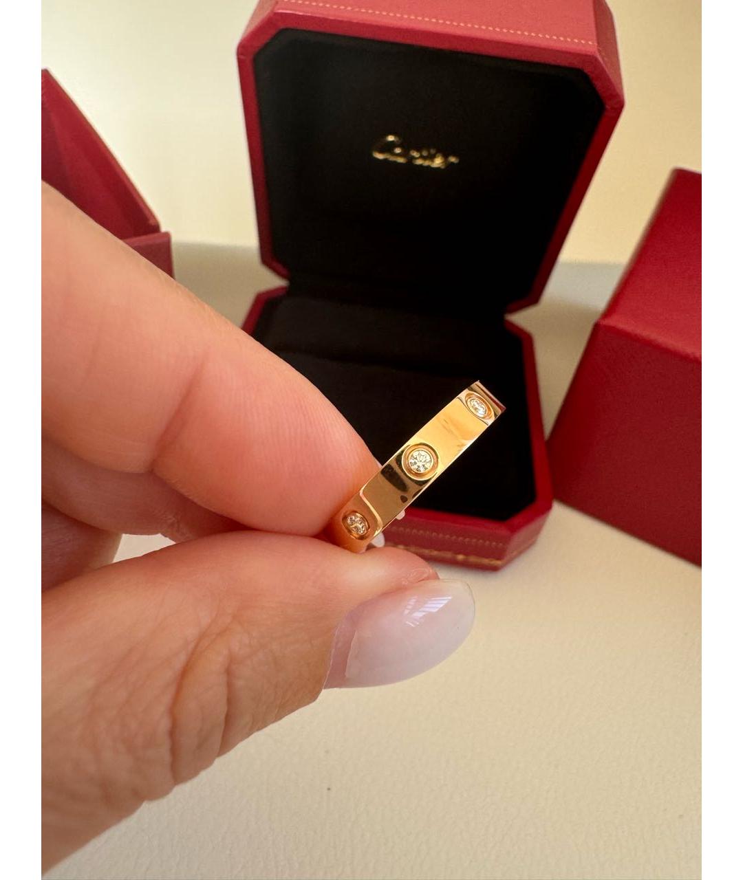 CARTIER Золотое кольцо из розового золота, фото 2
