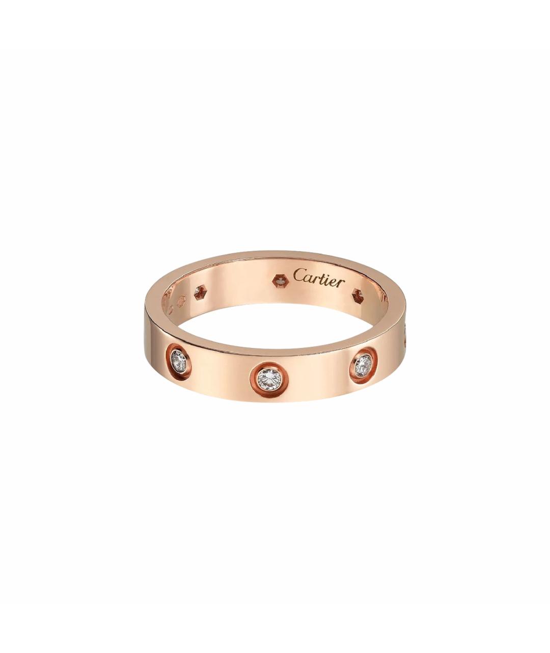 CARTIER Золотое кольцо из розового золота, фото 1
