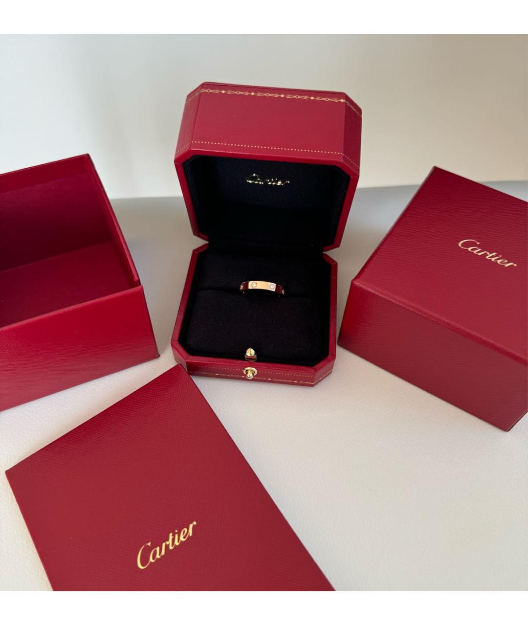 CARTIER Золотое кольцо из розового золота, фото 8