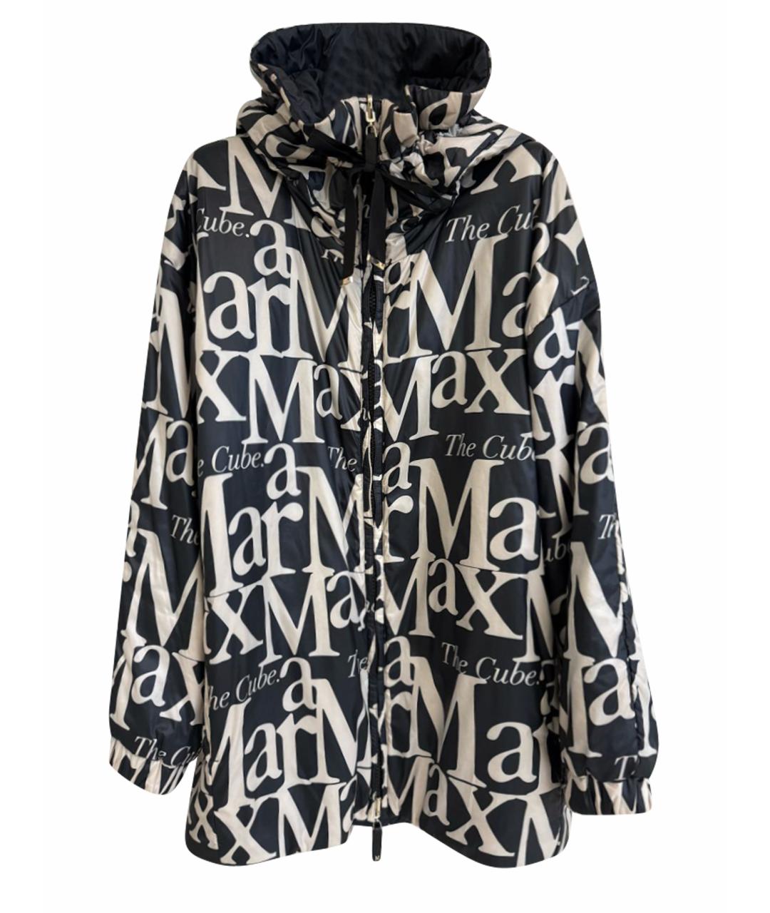 MAX MARA THE CUBE Синяя полиэстеровая куртка, фото 1