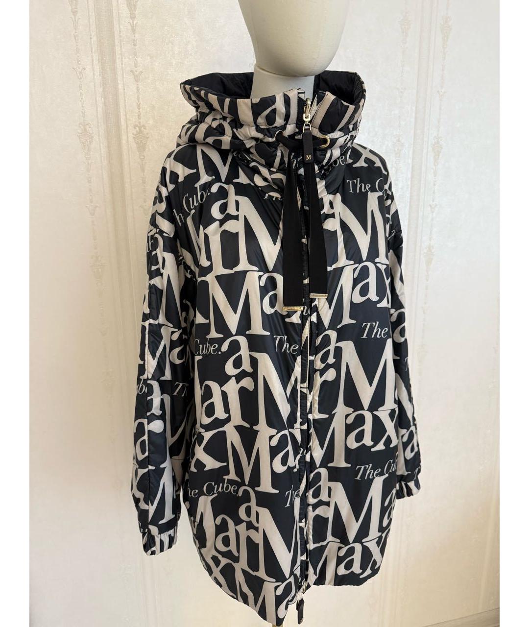 MAX MARA THE CUBE Синяя полиэстеровая куртка, фото 8