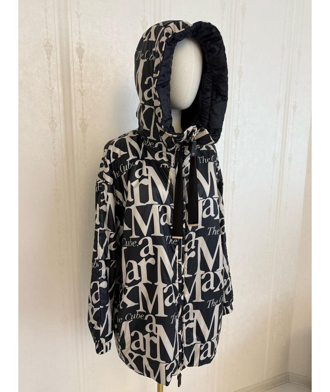 MAX MARA THE CUBE Синяя полиэстеровая куртка, фото 7