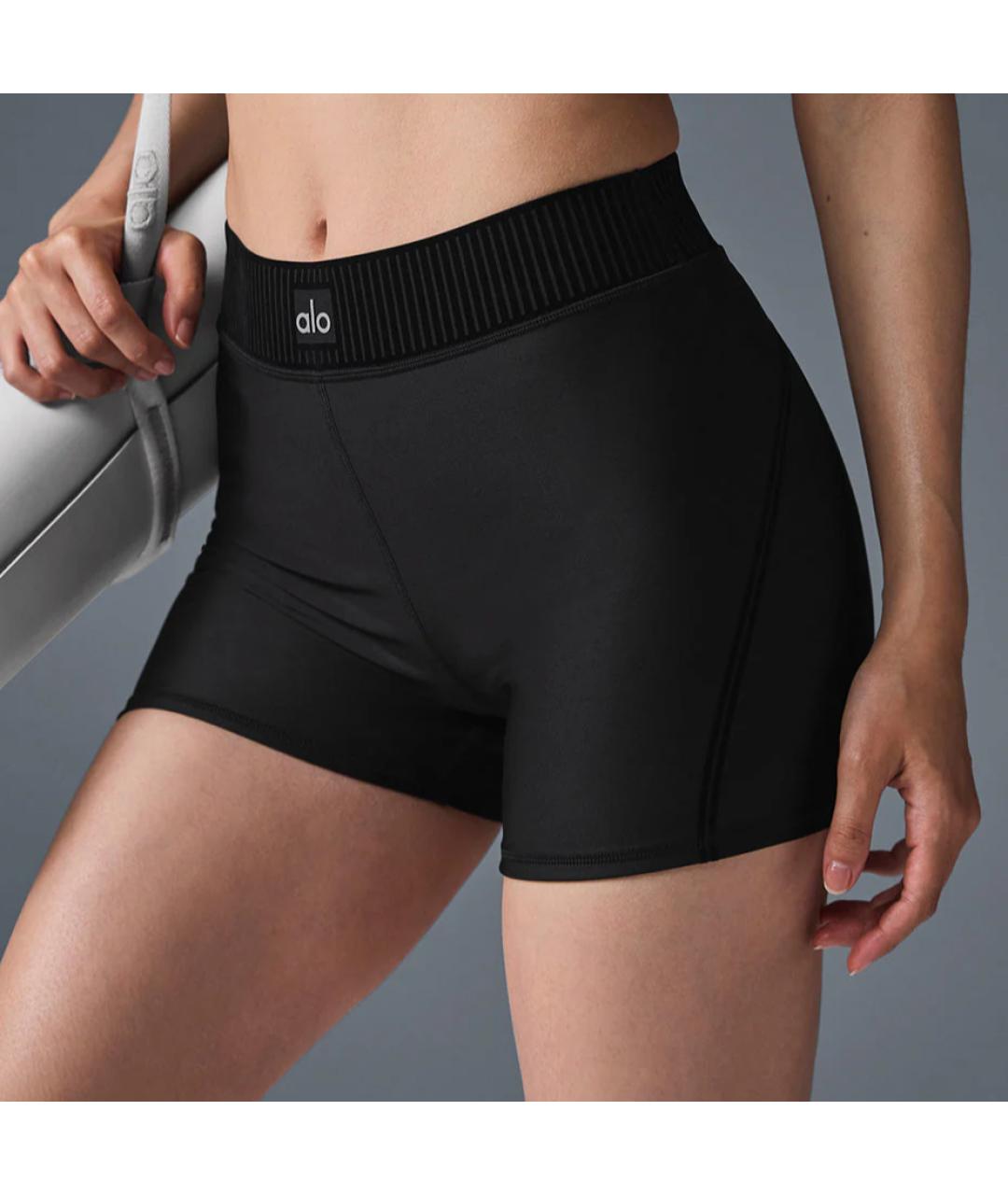 ALO YOGA Черные спортивные брюки и шорты, фото 5
