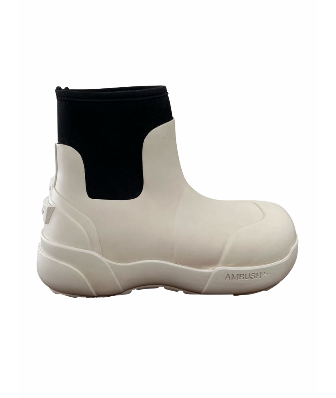 AMBUSH Белые резиновые ботинки, фото 1