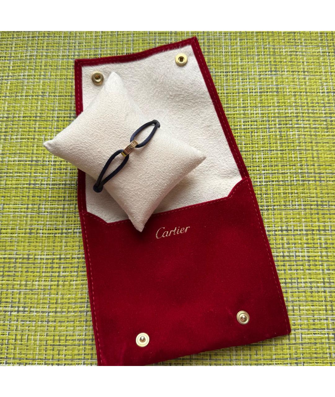 CARTIER Темно-синий браслет из розового золота, фото 3