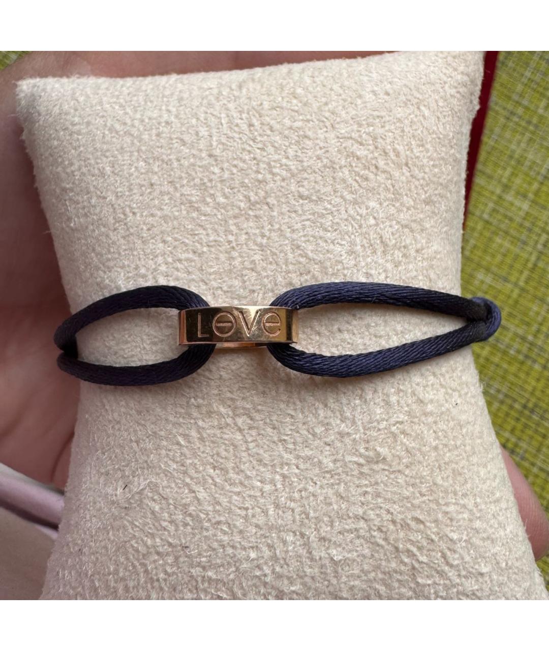 CARTIER Темно-синий браслет из розового золота, фото 4