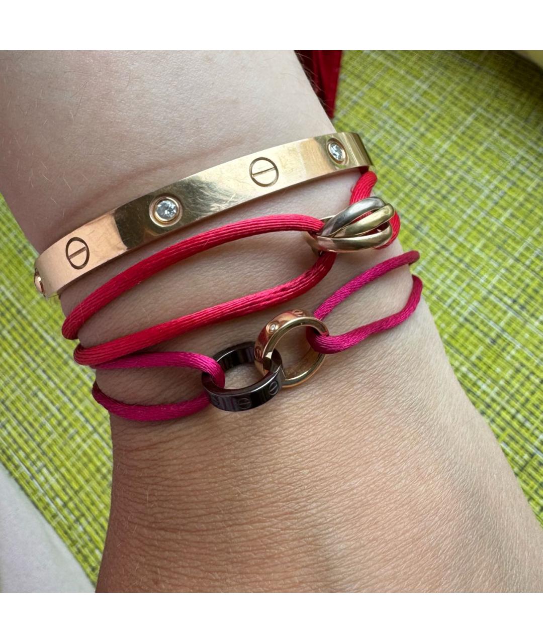 CARTIER Розовый браслет из розового золота, фото 6