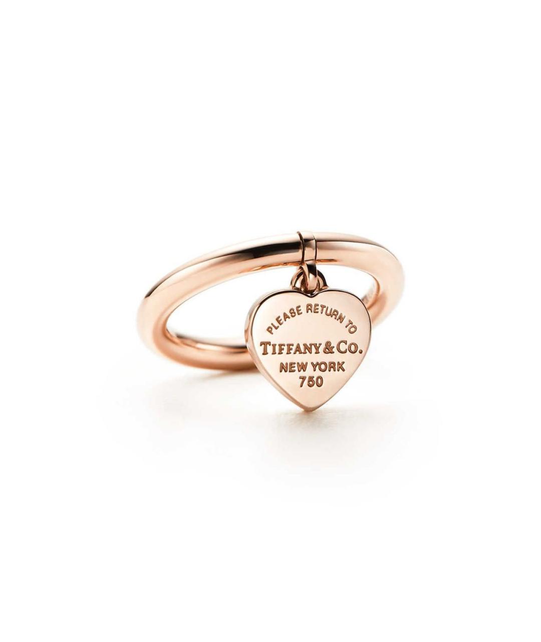 TIFFANY&CO Золотое кольцо из розового золота, фото 9