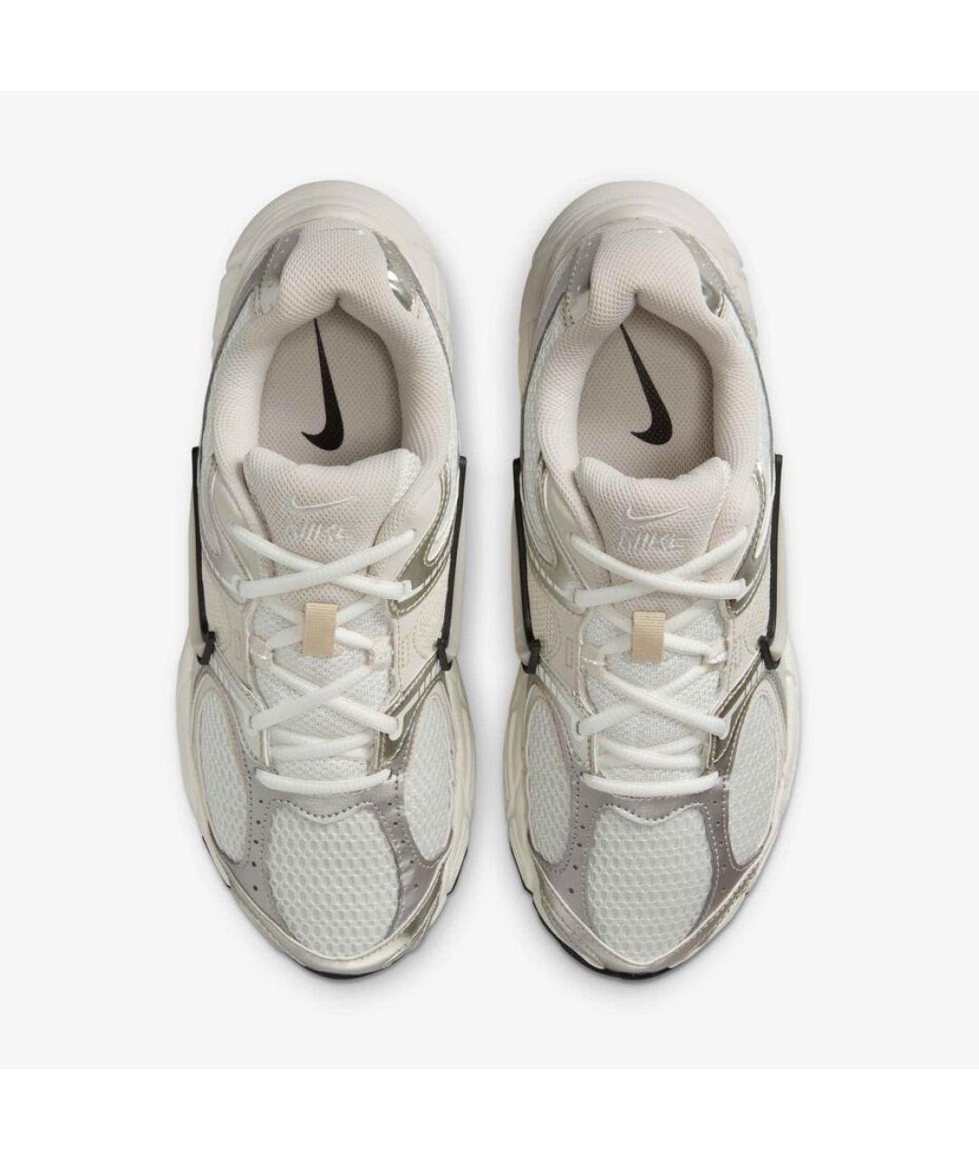 NIKE Бежевые текстильные кроссовки, фото 5