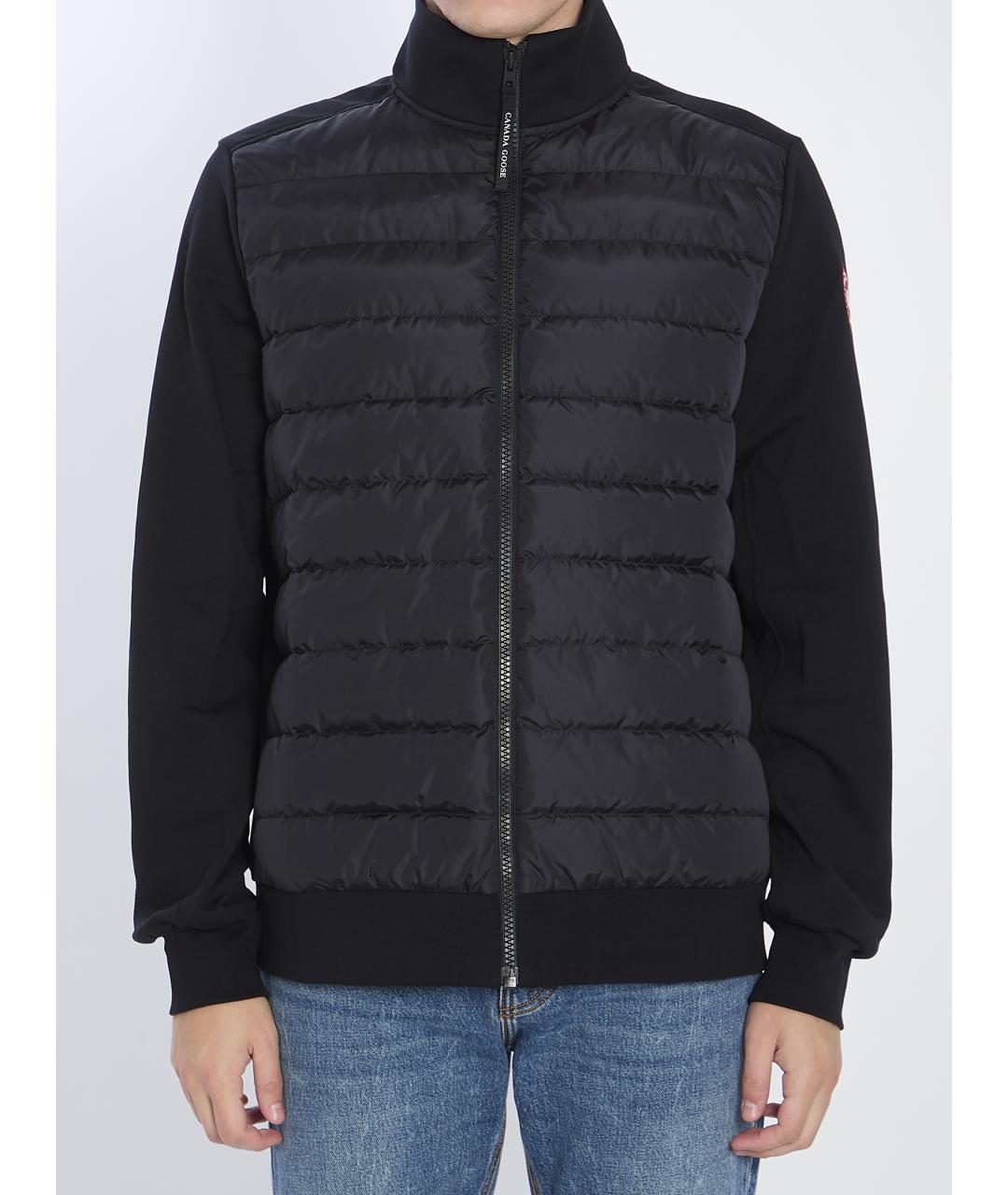CANADA GOOSE Черная хлопковая куртка, фото 2