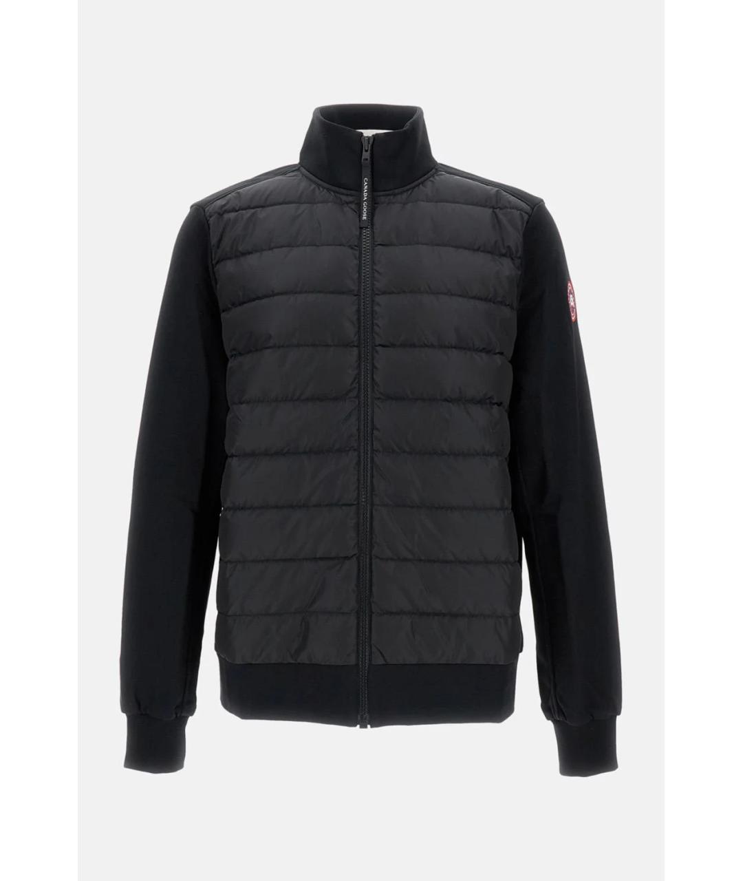 CANADA GOOSE Черная хлопковая куртка, фото 5