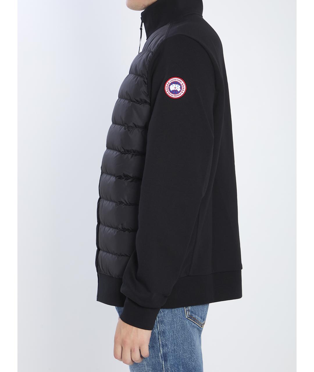 CANADA GOOSE Черная хлопковая куртка, фото 3