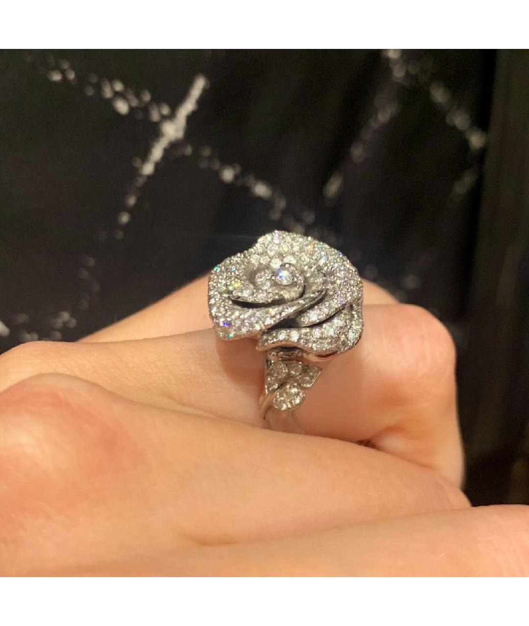 CHRISTIAN DIOR Серебряное кольцо из белого золота, фото 8