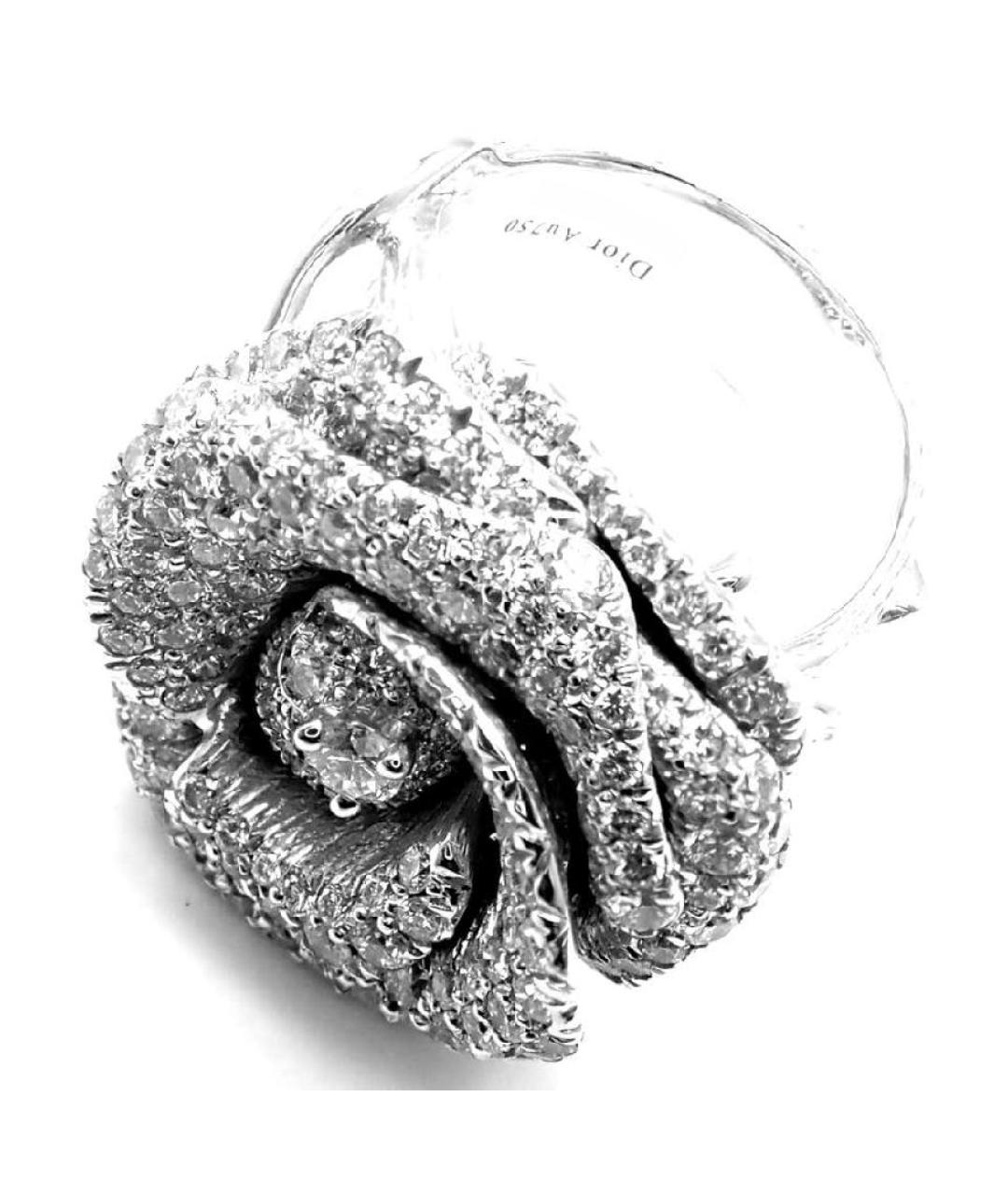 CHRISTIAN DIOR Серебряное кольцо из белого золота, фото 2